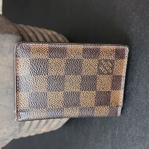Louis Vuitton Pocket Organizer Damier Ebene